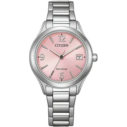 Citizen FE6121-67X Eco-Drive Solaruhr für Damen Stahl/Rosafarben