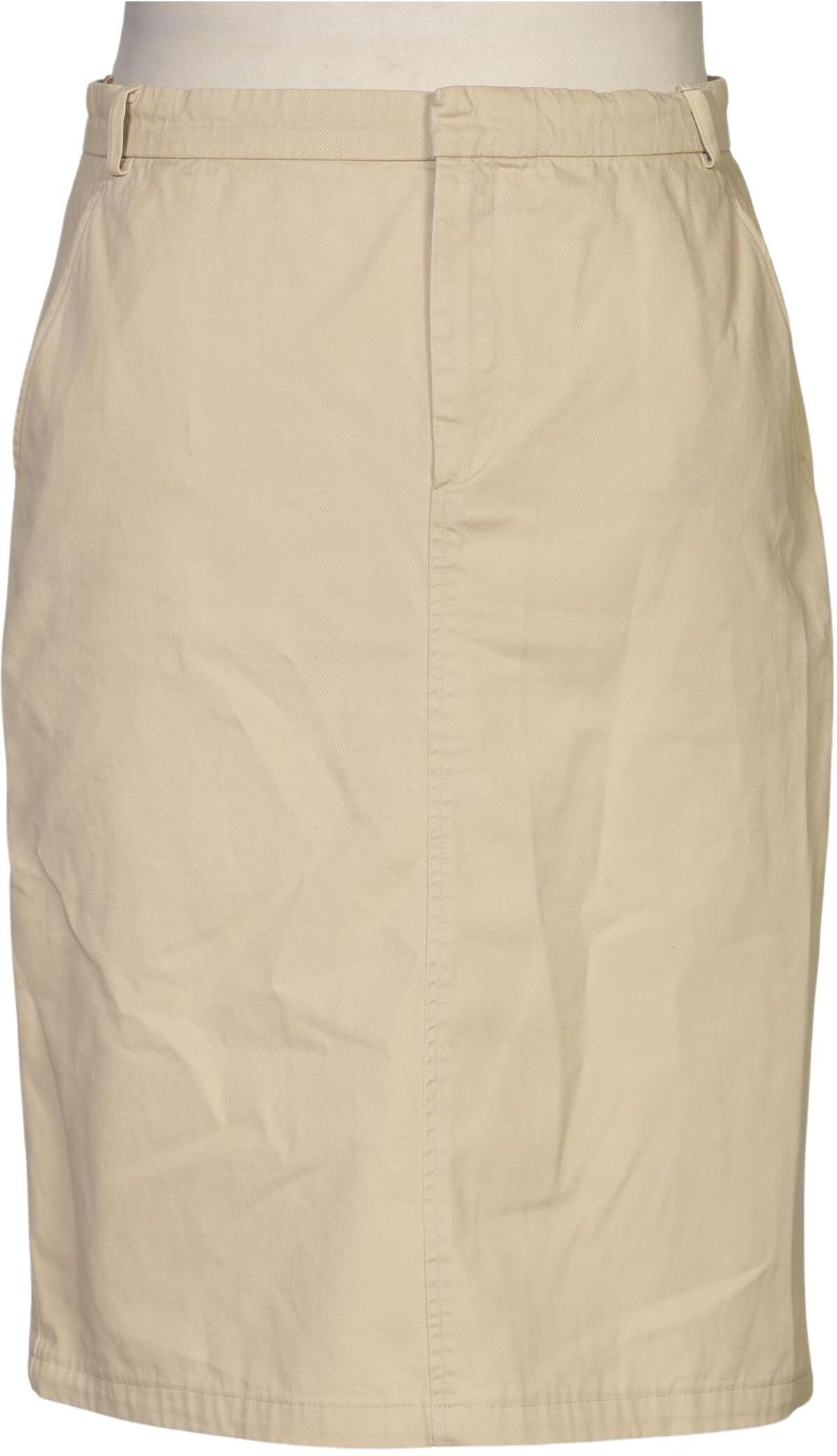 Weekend Max Mara Damen Rock, Beige, Gr. EU 44, Baumwolle - Second Hand