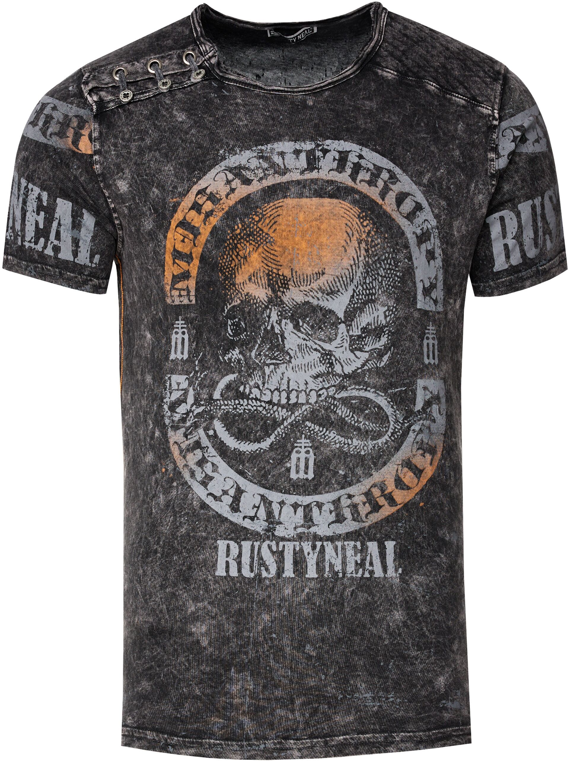 Rusty Neal mit Markenprint