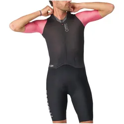 Castelli, Herren, Velotrikot, Saturday Morning Skinsuit (M), Mehrfarbig, Schwarz, Rosa, Grau, M