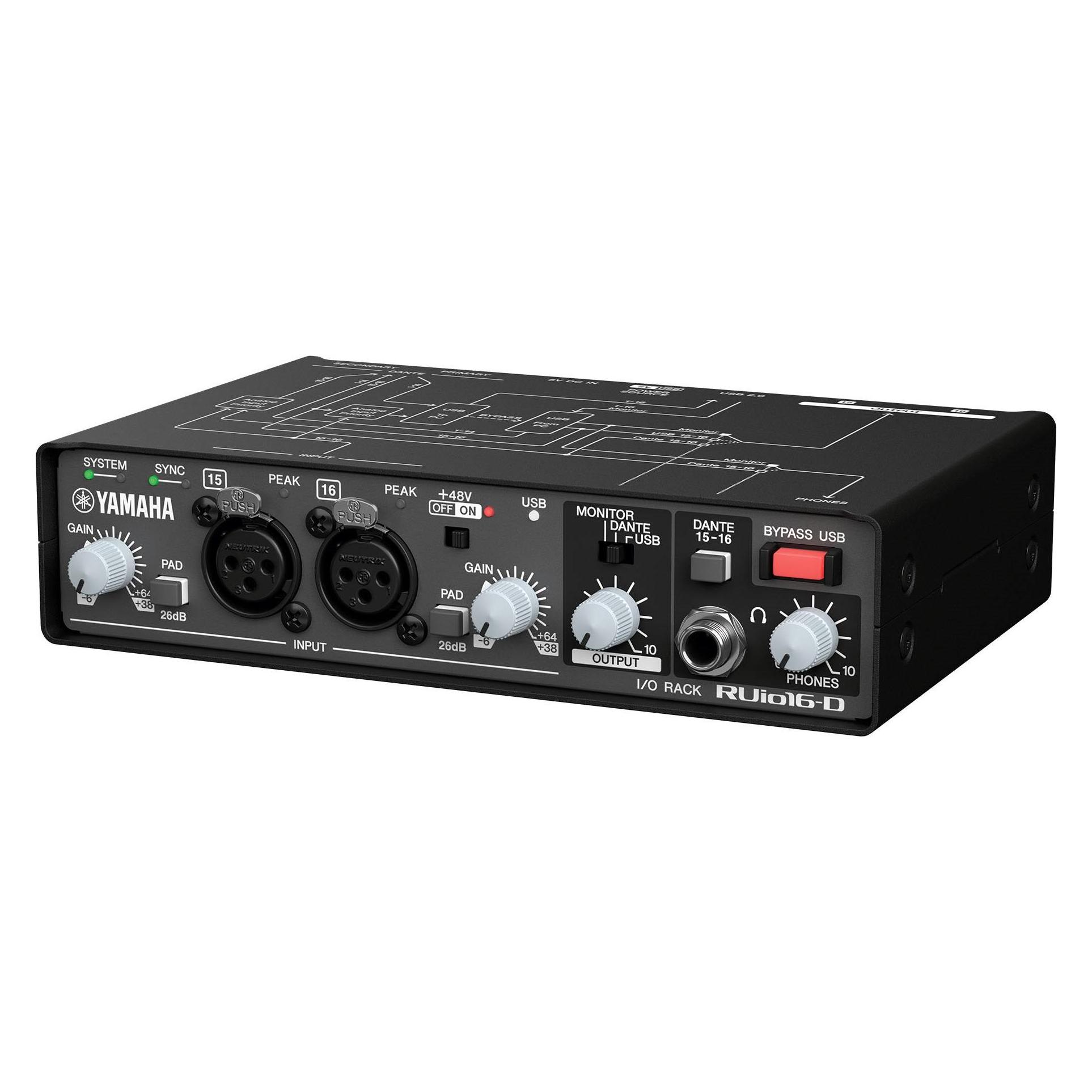 Yamaha RUio16-D (USB) (RUIO16-D)