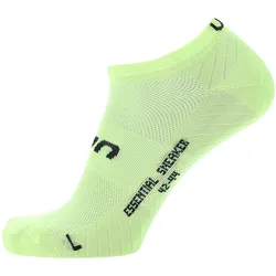 2er Pack UYN Essential Sneakersocken acid lime 35-38