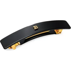 Balmain, Hair Extensions, Paris - Cellulose Acetate Barrette pour Cheveux Medium Black (8 cm)
