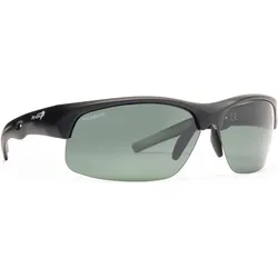 Demon, Unisex, Sportbrille, Fusion Dpol (Black Green), Schwarz
