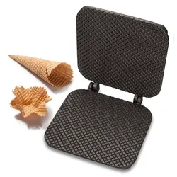 Neumärker® Eiswaffel Wechselplatten für Thermocook® | Gusseisen