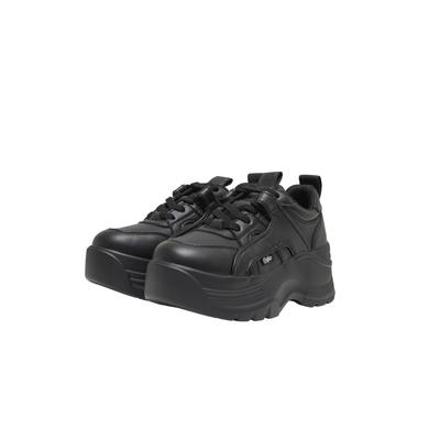 Sneaker BUFFALO "Buffalo ZANE SNEAKER - VEGAN NAPPA", Damen, Gr. 37, schwarz, Kunstfaser, Schuhe Sneaker