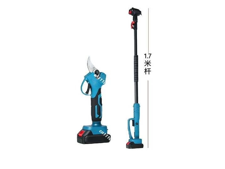 Scie électrique pour branches hautes, scie à perche, scie pour travaux en hauteur, outils de jardinage pour la taille et la recharge