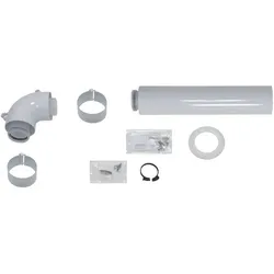 Vaillant, Zubehör Sanitärinstallation, Basis-Anschluss-Set Brennwert Luft-/Abgasführung. PP. 60/100