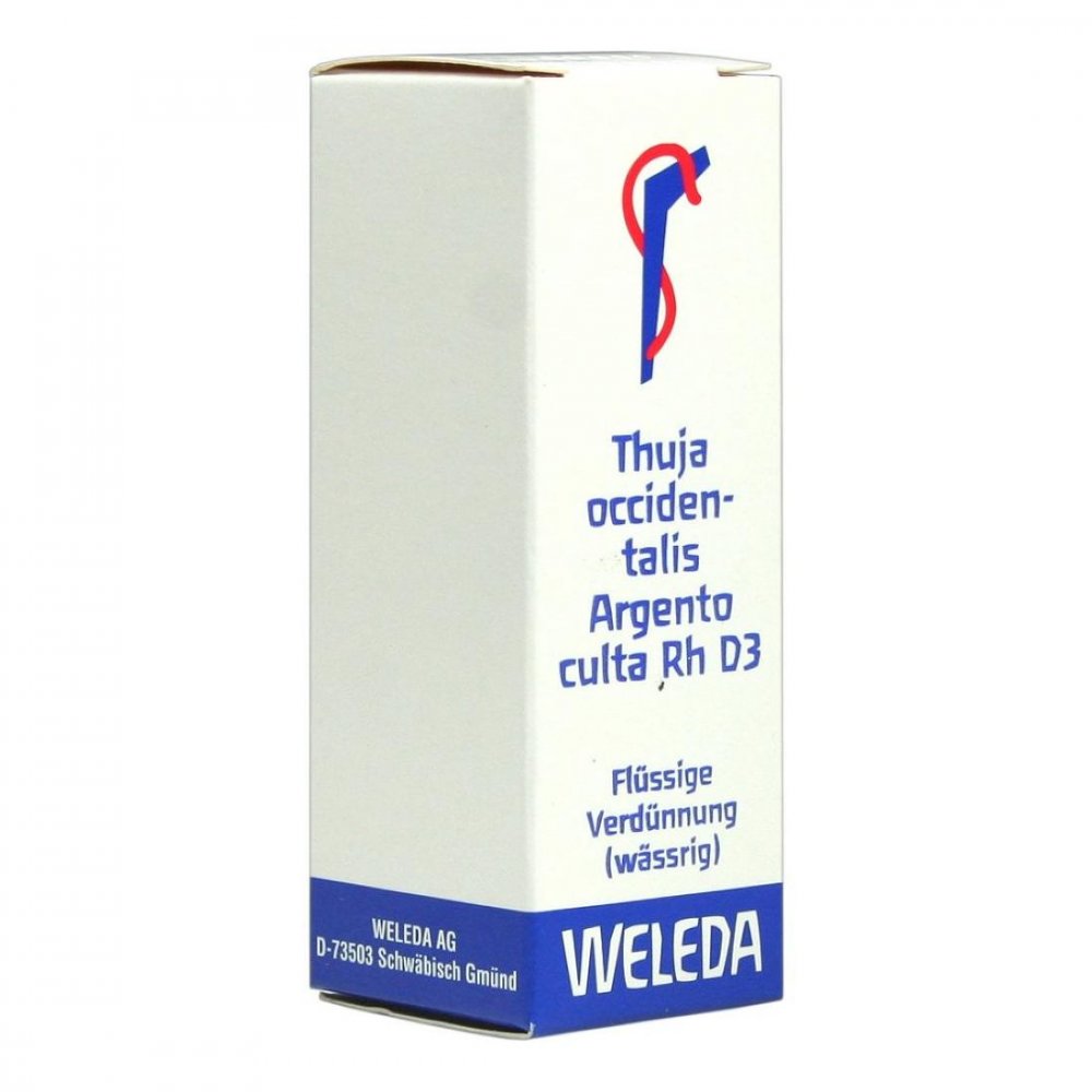 WELEDA AG Thuja Occidentalis Argento culta Rh D3 Dilution 01629728