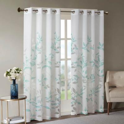 Kodotan sofa Burnout Printed Curtain Panel (Only 1 Pc Panel)