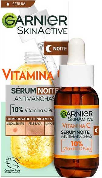 GARNIER SkinActive Vitamina C Sérum Noche Antimanchas 30ml