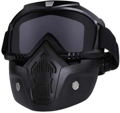 Friendly Fresh Finds Full Face Protective Welding Mask With Fog proof And Sand proof Shield black