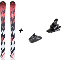 McKINLEY Kinder Ski Ki.-Ski-Set TEAM 7 I NC Schraubbindung, Größe 140 in Rot Rot