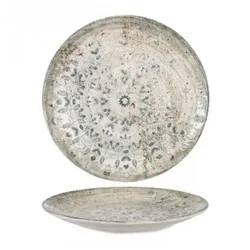 Flacher Teller „Fade“, Ø 27 cm, Premium-Feinporzellan, Digitaldruck, Rinart-Porzellan, 6er-Pack