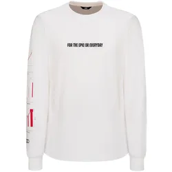 Audi Langarmshirt Kaipola 86 unisex weiß Größe S 3132501602 - S