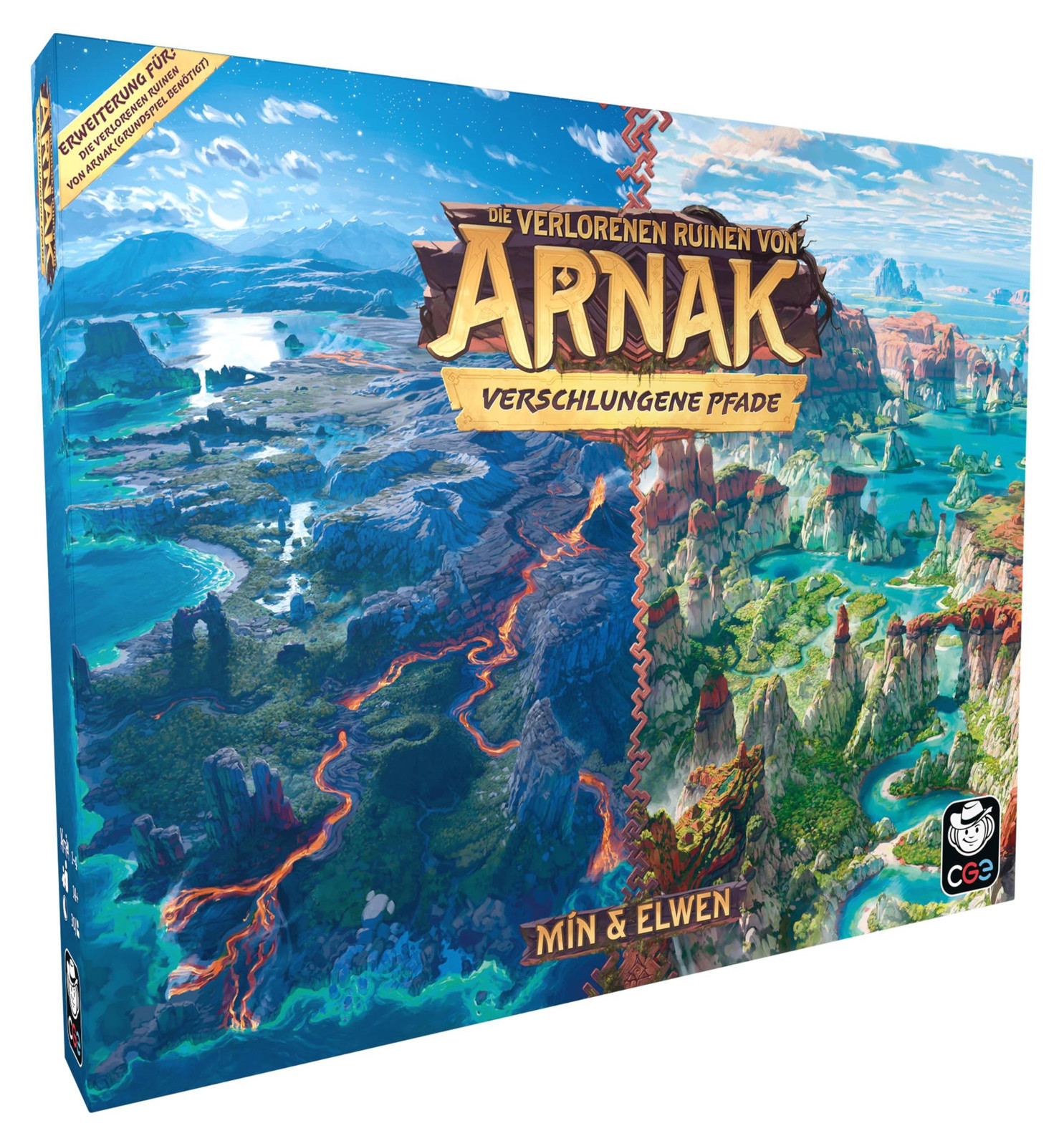 Czech Games Edition: De Verloren Ruïnes van Arnak: Verstrengelde Paden Bordspel