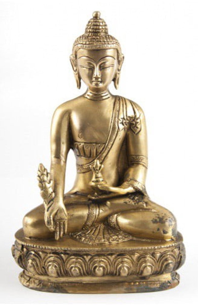 Berk Medicijn Boeddha van messing, 20 cm