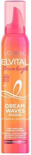 L’Oréal Paris LOreal-Paris Styling SchaumfestigerElvital Dream Length Dream Waves Mousse 200 ml (24,95 € / 1 l)