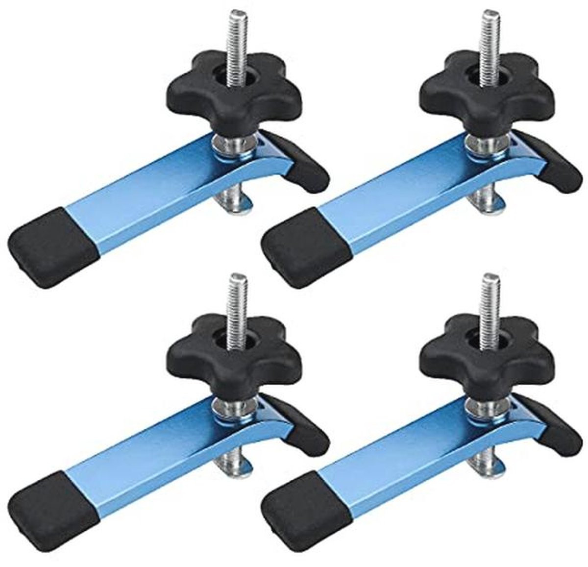 T-Track Hold Down Klemmen voor Houtbewerking - Set van 4
