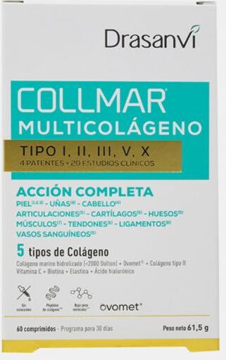 DRASANVI COLLMAR MULTICOLAGENIO 60 COMPRIMIDOS