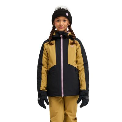 Snowboardjacke ROXY "Dreamountains 10K", Mädchen, Gr. 8, schwarz, Obermaterial: 100% Polyester., Jacken Snowboardjacke