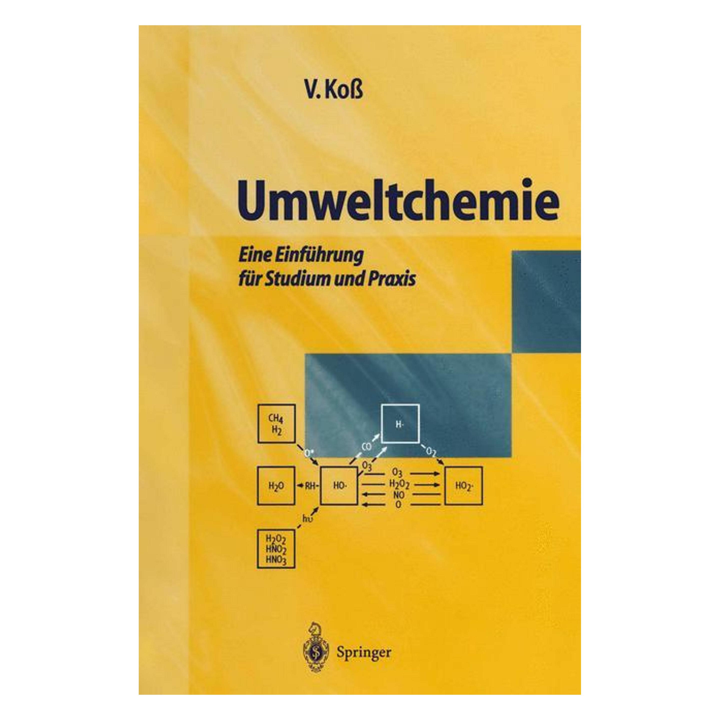 Springer Umweltchemie (Deutsch, Softcover, Volker Koss) (47226152)