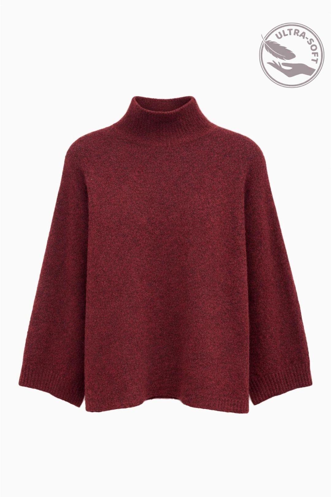 Oversized Geribbelde Coltrui