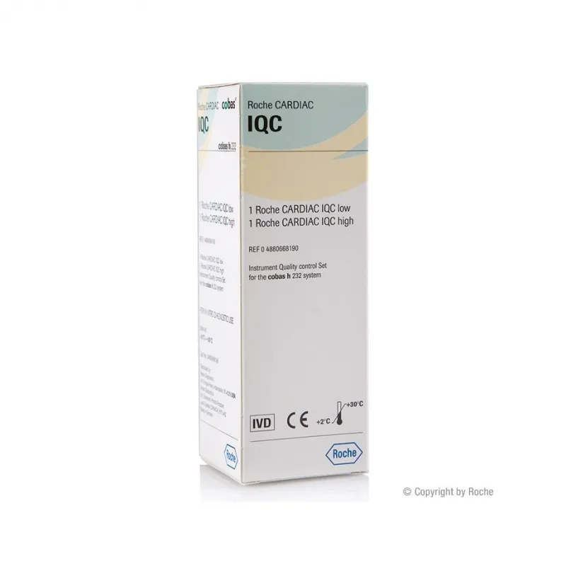 Roche Diagnostik Roche CARDIAC IQC Kontrollstreifen für das optische System des cobas h 232 04880668190