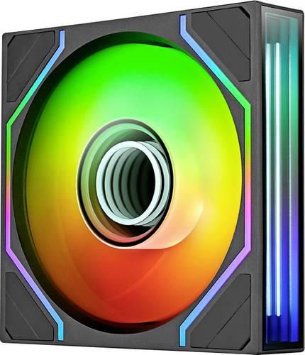 Thermaltake SWAFAN INFINITY EX14 ARGB Sync 3Pack Fan PC-Gehäuse-Lüfter Schwarz (B x H x T) 144 x 140 x 28mm
