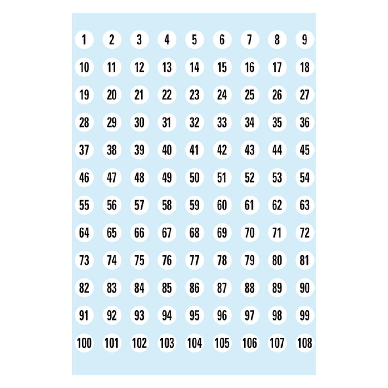 Herma Klebenummern 4128 Zahlen (4128)
