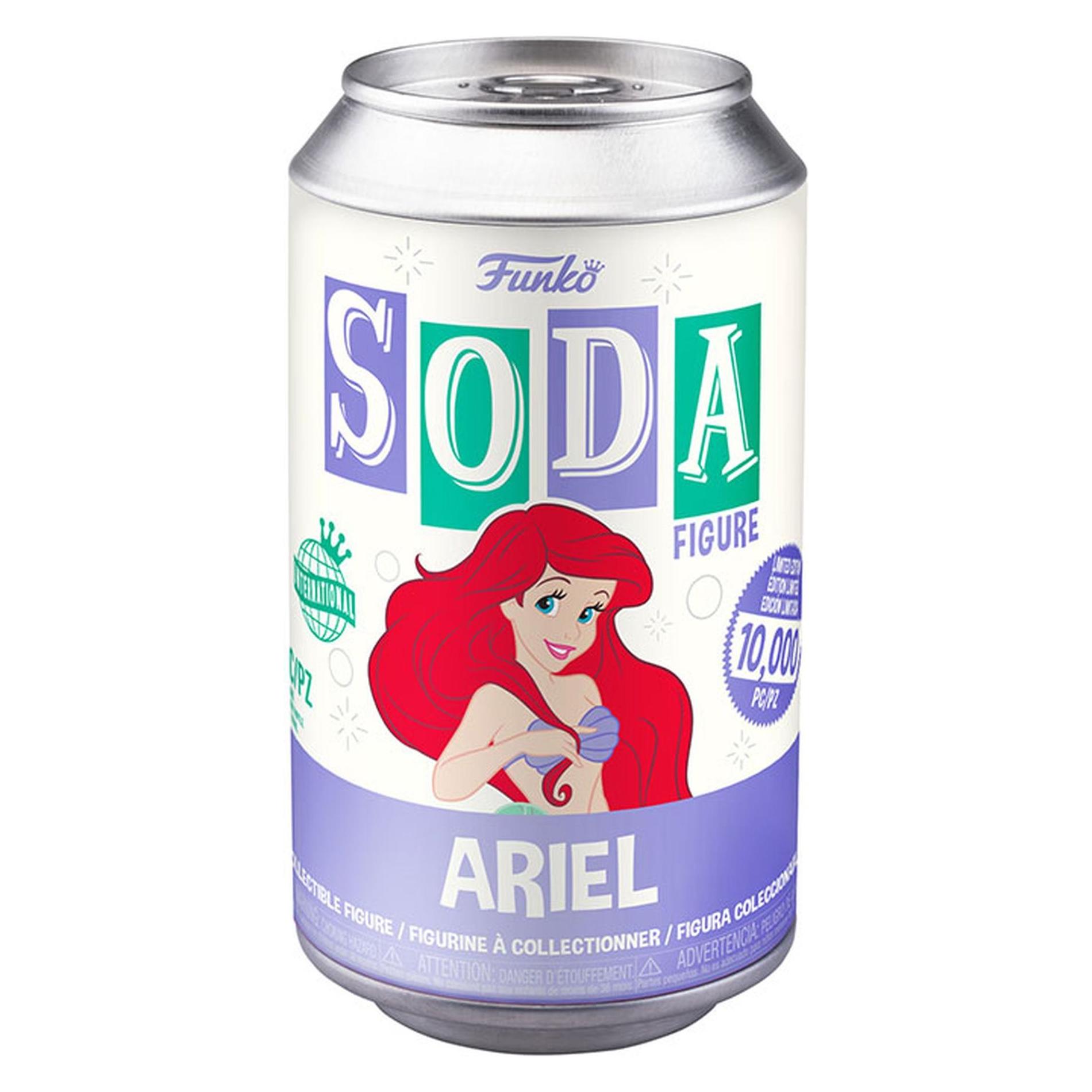 Funko DISNEY - Vinyl Soda - Ariel avec Chase (FK64394)
