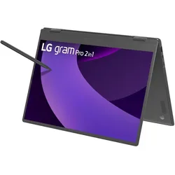 LG gram Pro 2in1 16TB90TP-K.AP78G Intel® Core™ Ultra 7 255H Notebook 40,6 cm (16")