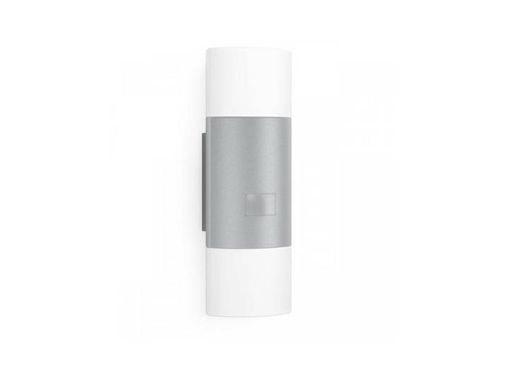 Steinel LED Lampe d'extérieur L 910 S argent\, avec détecteur de mouvement infrarouge 180°\, 576219