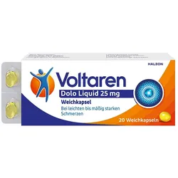 VOLTAREN Dolo Liquid 25 mg Weichkapseln 20 St
