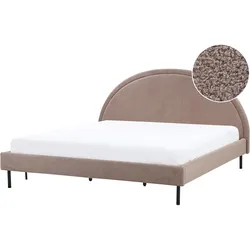 BETT mit Lattenrost 180x200 cm Beige Margut