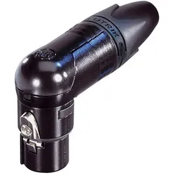 Neutrik XLR Steckverbinder Kabelbuchse Serie RX, Audio Stecker, Schwarz