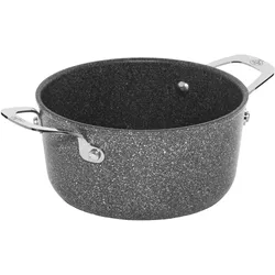 Ballarini 75002-826-0 Kochtopf 2 67 l Rund Grau, Pfanne + Kochtopf, Silber, Grau