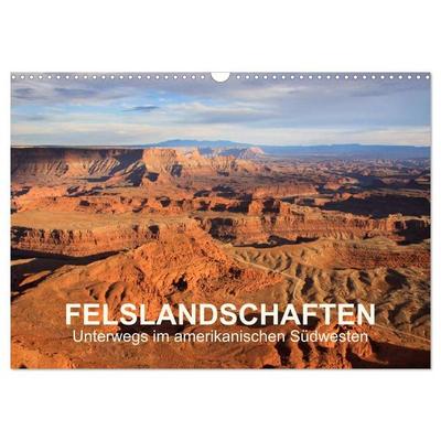 Felslandschaften (Wandkalender 2027 DIN A3 quer), CALVENDO Monatskalender