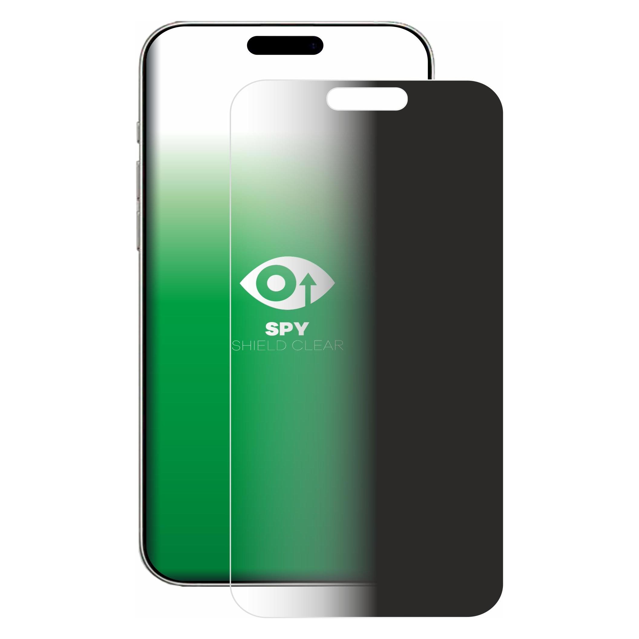 upscreen Sichtschutzfolie Anti-Spy Privacy Folie Blaulicht-Schutz (Apple iPhone 16 Pro) (3556260)