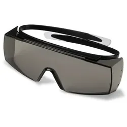 Schutzbrille super OTG grau supravision sapphire schwarz - schwarz