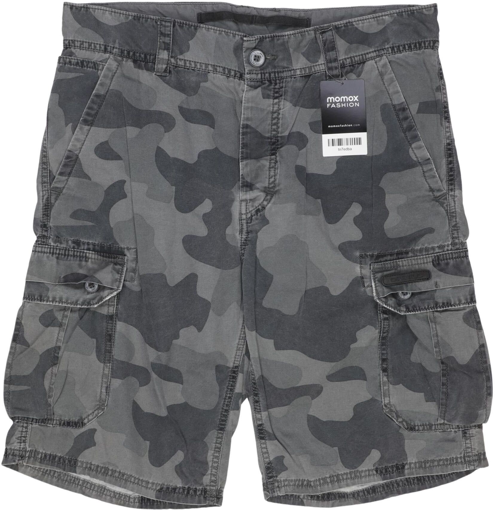 O Neill Herren Shorts, Grau, Gr. W31, Baumwolle - Second Hand