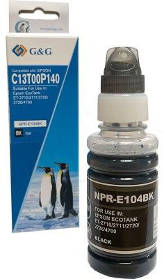 G&G EcoTank inkt compatibel met Epson 104 C13T00P140