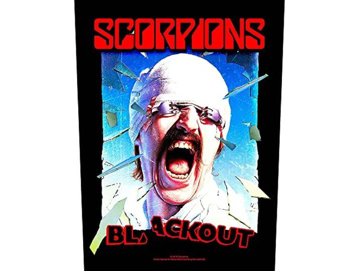 schorpioenen blackout Backpatch