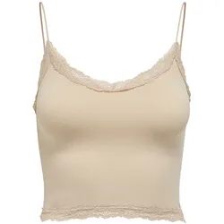 ONLVICKY LACE SEAMLESS CROPPED TOP Damen T-Shirt