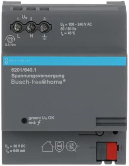 Busch-Jaeger Spannungsversorgung 640 mA 6201/640.1 (2CKA006220A0001)