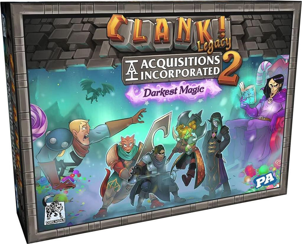 Asmodee Clank! Legacy: Acquisitions Incorporated 2 - Darkest Magic kaartspel