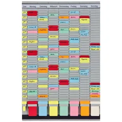 FRANKEN Stecktafel 31,5 x 78,3 cm 5 - Fach