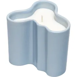 Duftkerze Aalto 8 cm, hellblau