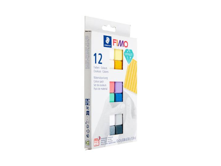 Fimo Modelliermasse Set Colour Pack 12 Farben