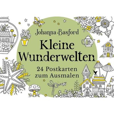 Kleine Wunderwelten, Karte von Johanna Basford, Mvg, 978-3-7474-0628-1